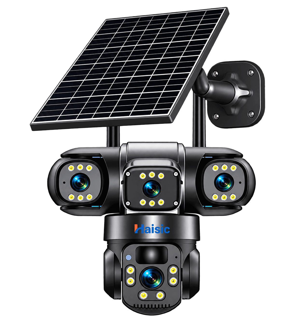HAISIC Solar Security Camera, front view